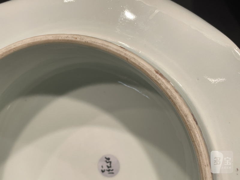清晚期 青釉荷叶罐一对 - 图7